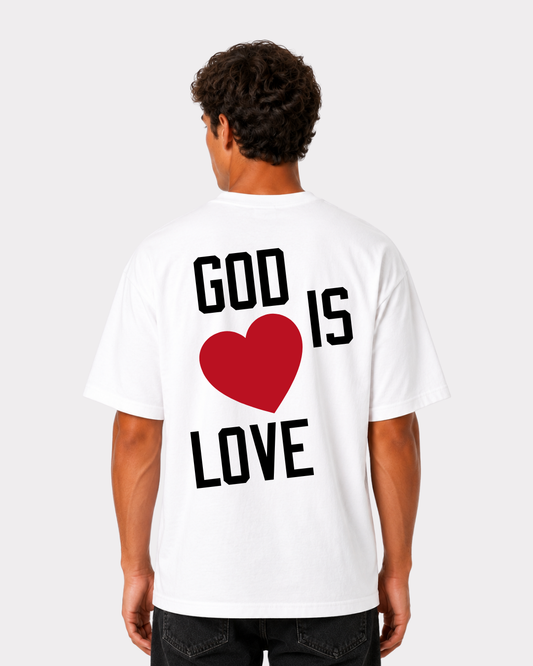 GOD IS LOVE Backprint T-Shirt II
