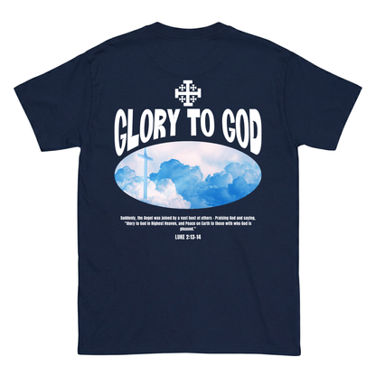 GLORY TO GOD Backprint T-Shirt II