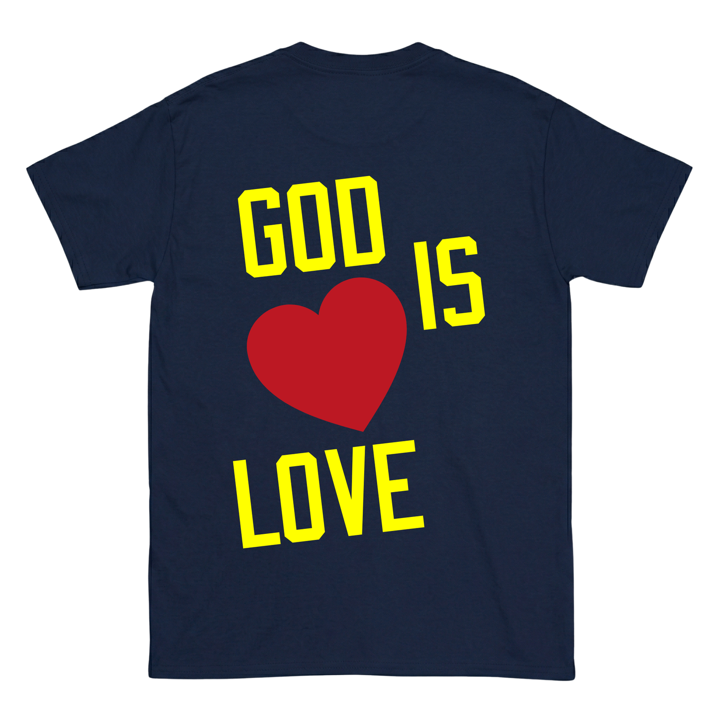 GOD IS LOVE Backprint T-Shirt II