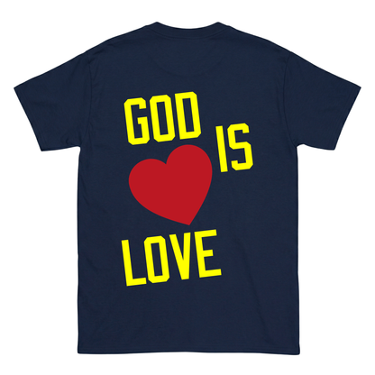 GOD IS LOVE Backprint T-Shirt II