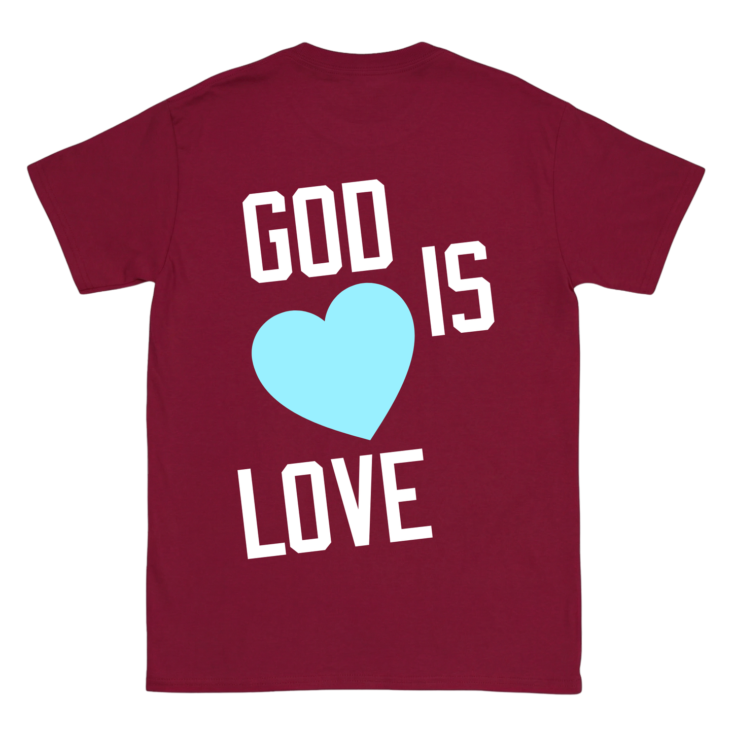 GOD IS LOVE Backprint T-Shirt II