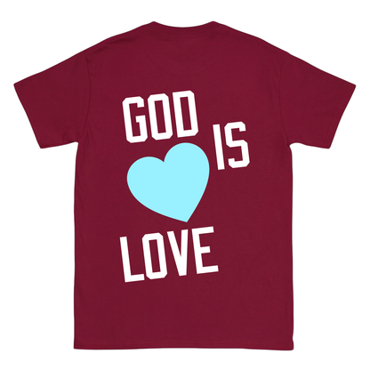 GOD IS LOVE Backprint T-Shirt II