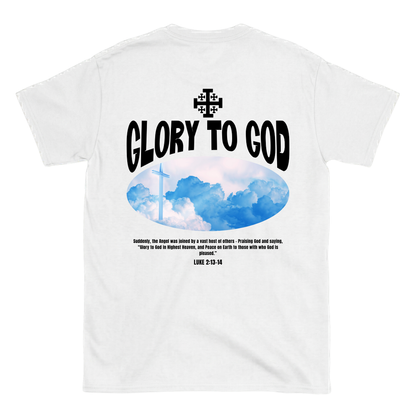 GLORY TO GOD Backprint T-Shirt II