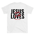 JESUS LOVES You & Me Backprint T-Shirt II