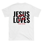 JESUS LOVES You & Me Backprint T-Shirt II