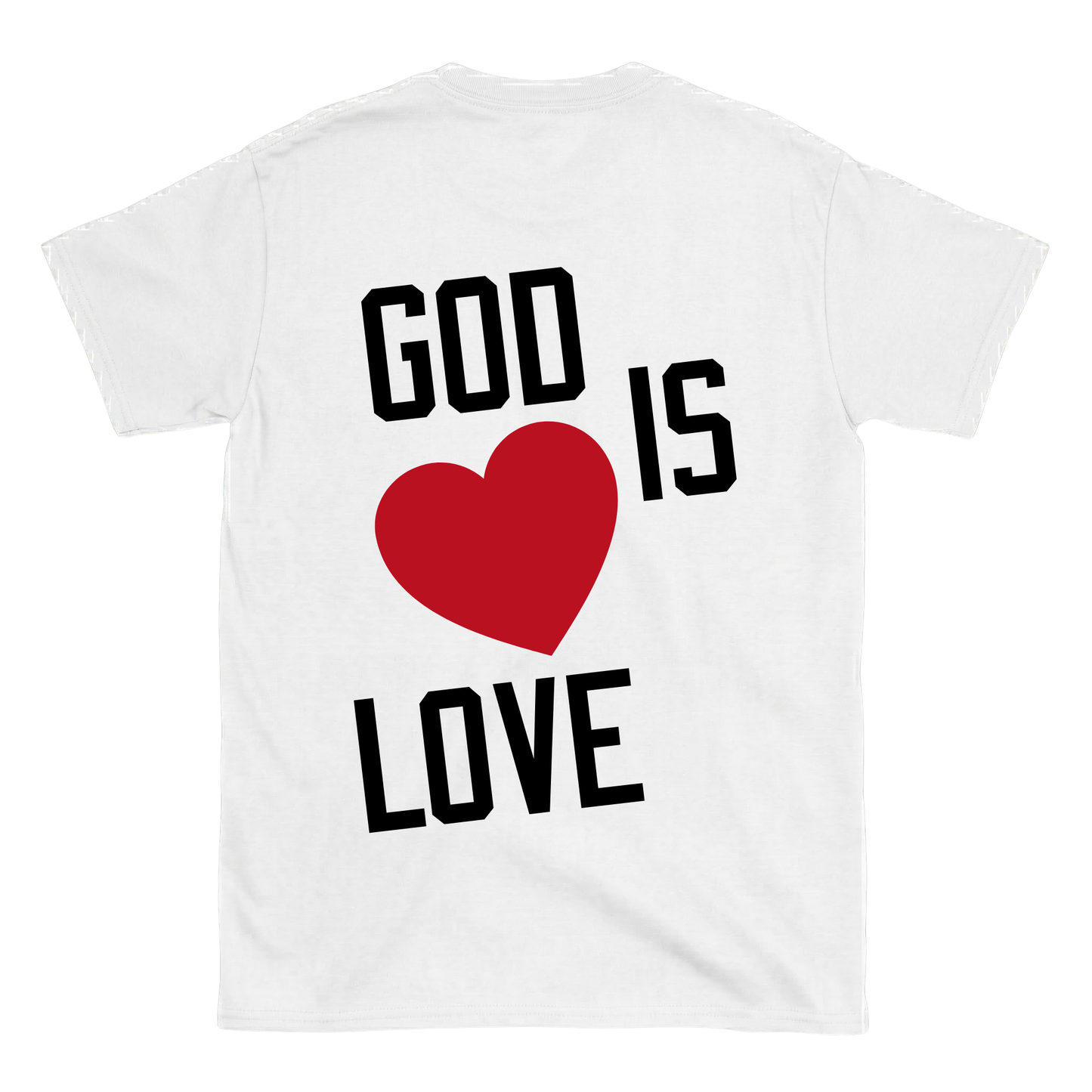 GOD IS LOVE Backprint T-Shirt II