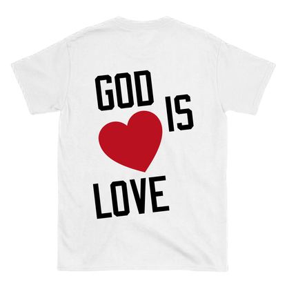 GOD IS LOVE Backprint T-Shirt II