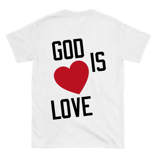 GOD IS LOVE Backprint T-Shirt II