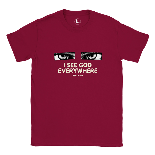 I SEE GOD EVERYWHERE Frontprint T-Shirt II