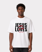JESUS LOVES You & Me Frontprint T-Shirt II