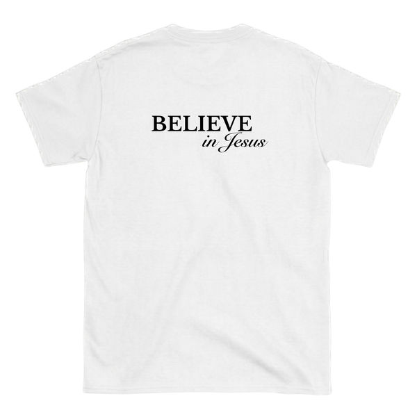 Believe in Jesus Backprint T-Shirt