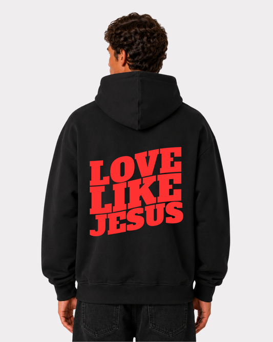 Love Like Jesus Oversized Hoodie