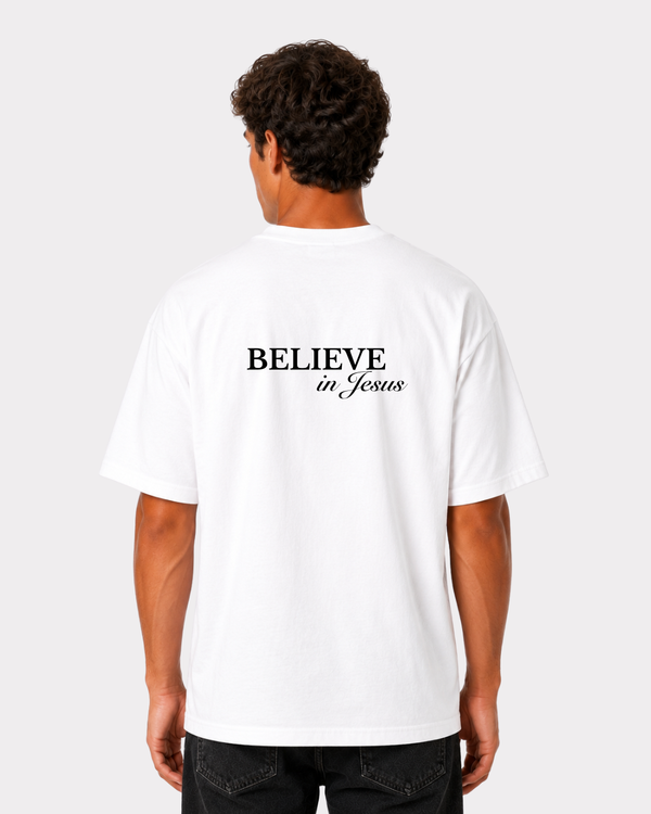Believe in Jesus Backprint T-Shirt