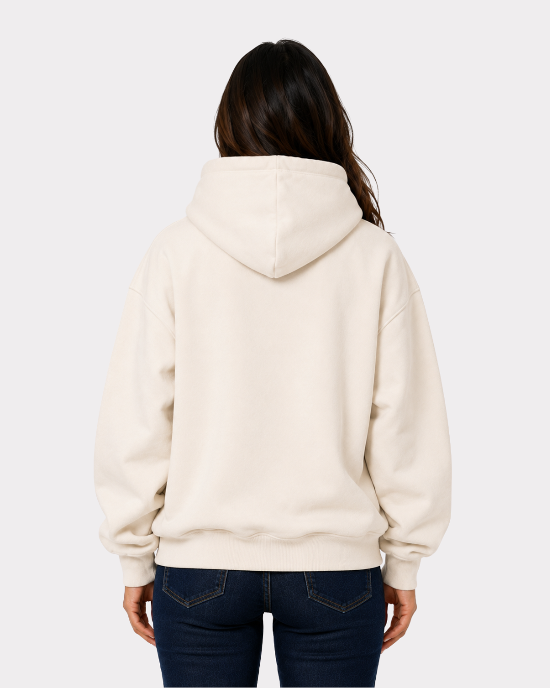 JESUS IS THE WAY, THE TRUTH, THE LIFE FRONTPRINT Oversized Hoodie