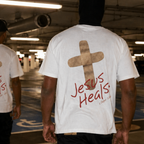 Jesus heals Backprint T-Shirt II