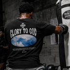GLORY TO GOD Backprint T-Shirt II