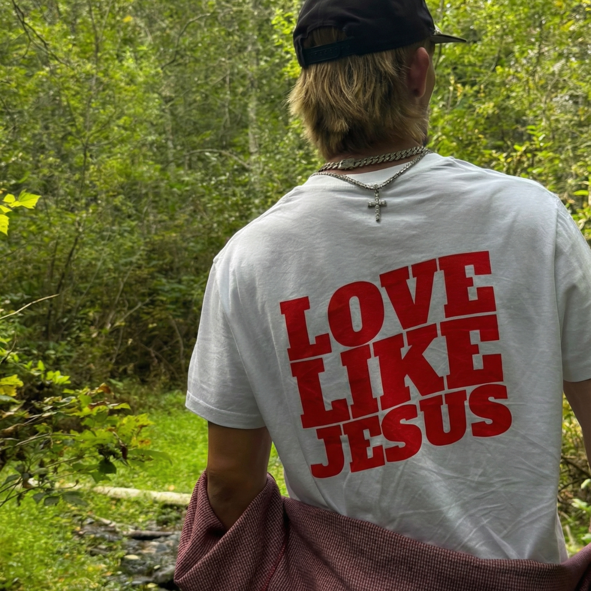 LOVE LIKE JESUS Backprint T-Shirt II