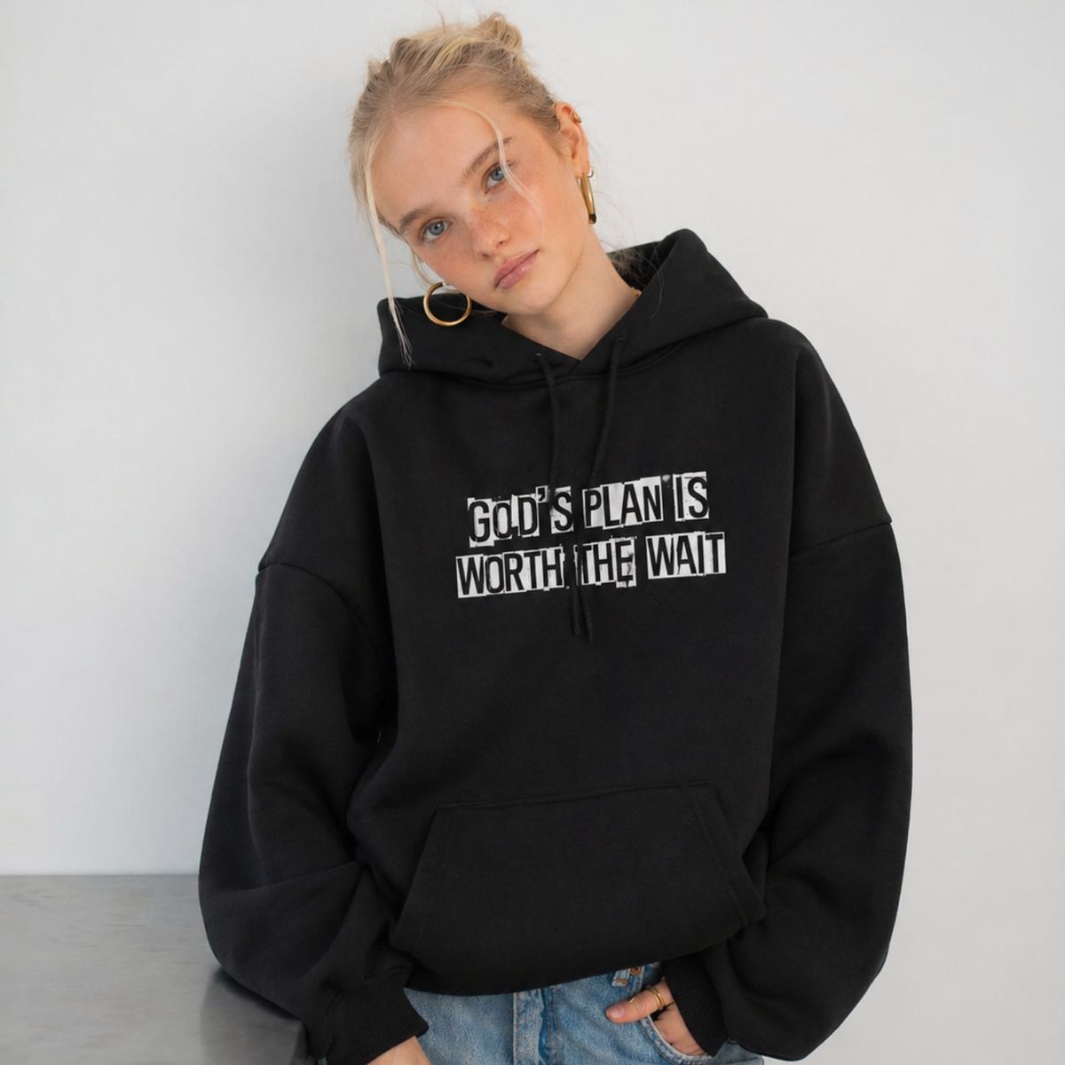 GOD'S PLAN IS WORTH THE WAIT Hoodie